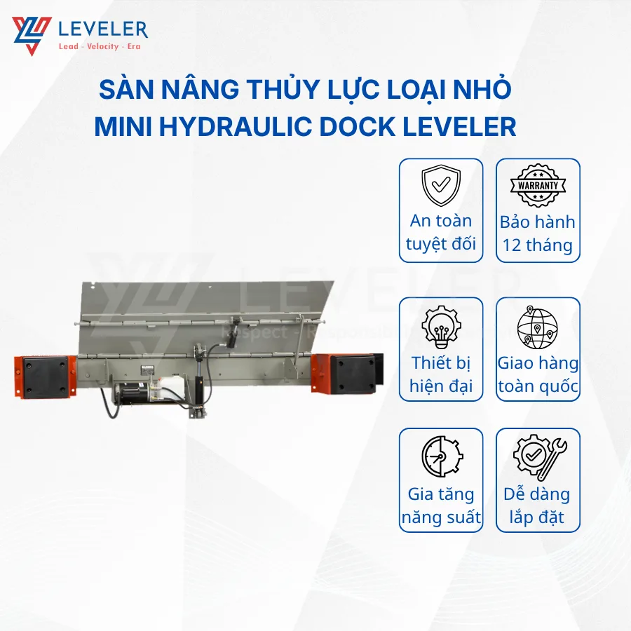 Sàn Nâng Thủy Lực Loại Nhỏ Mini Hydraulic Dock Leveler